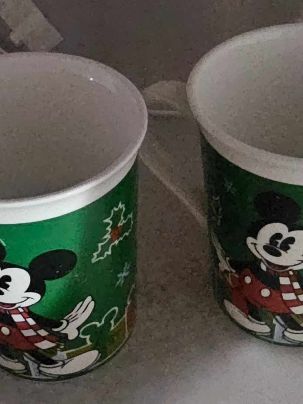 2 Mickey Mouse Mugs - Disney - Preowned